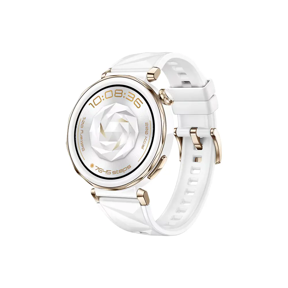 Huawei GT5 Pro White/Gold 42mm Smart Watch 