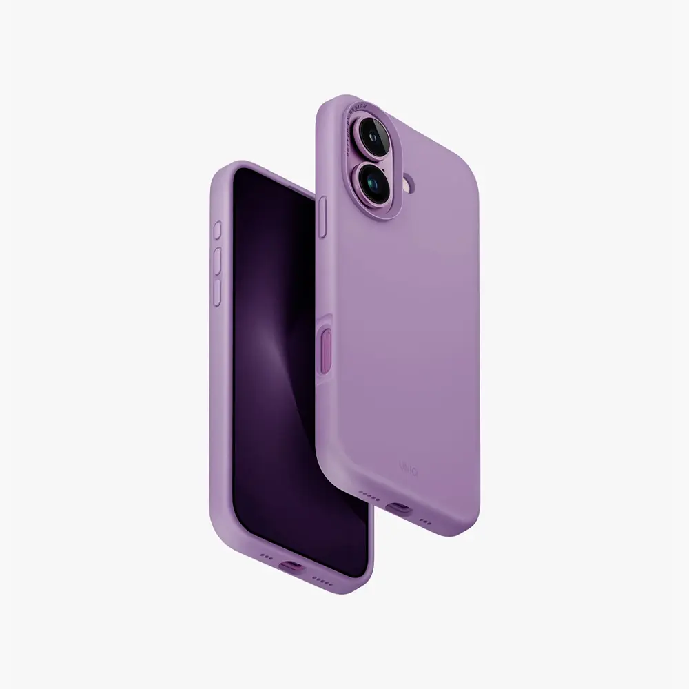 UNIQ iPhone 16 Lino Hue Hybrid Silicone Case with MagSafe