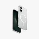 UNIQ iPhone 16 Clario Eco-Friendly Sustainable Protective Case with MagSafe (Lucent Clear)