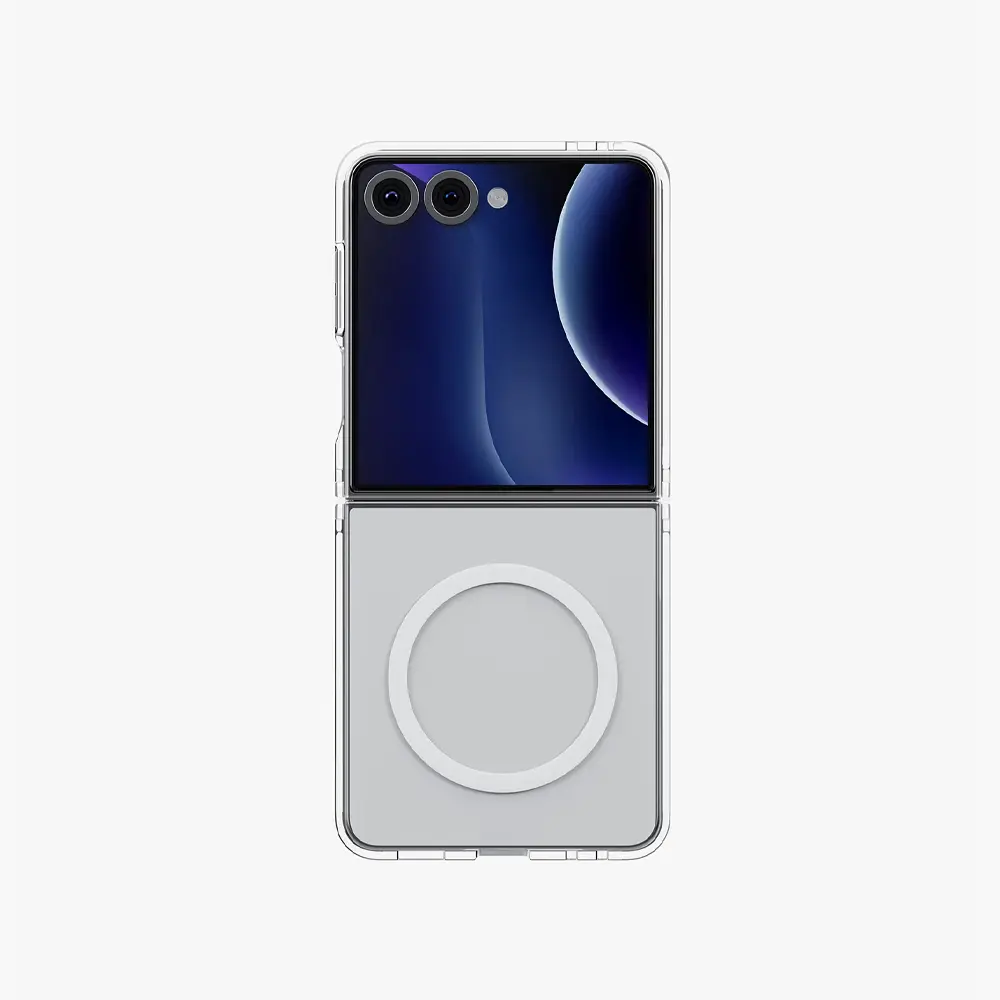 UNIQ Galaxy Z Flip 7 LifePro Xtreme Clear Case with MagSafe