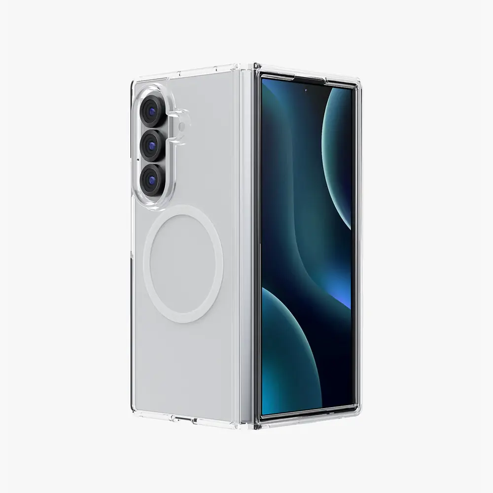 UNIQ Galaxy Z Fold 7 LifePro Xtreme Clear Case with MagSafe