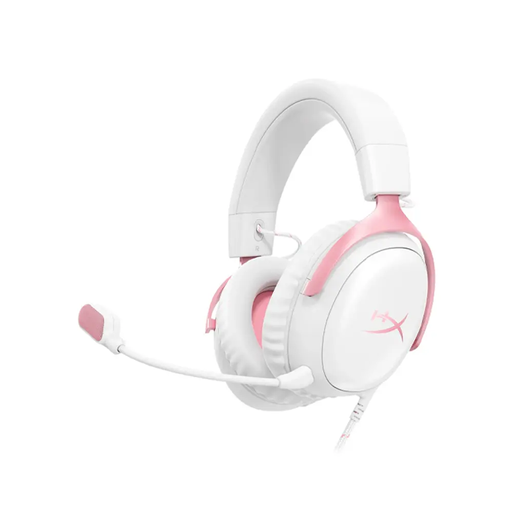HyperX Cloud III (DTSX) Pink - Wired Gaming Headset