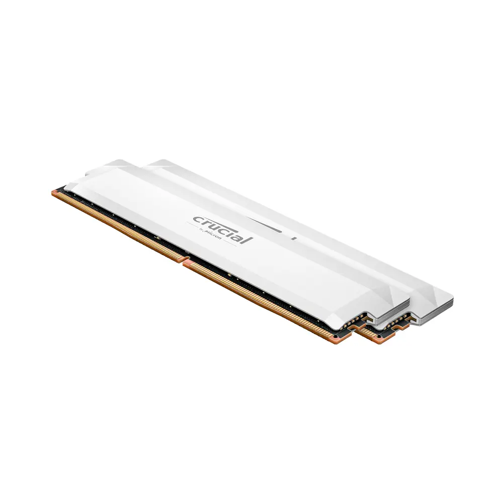 Crucial Pro OC (2x16GB)32GB 6000MHz DDR5 White Ram
