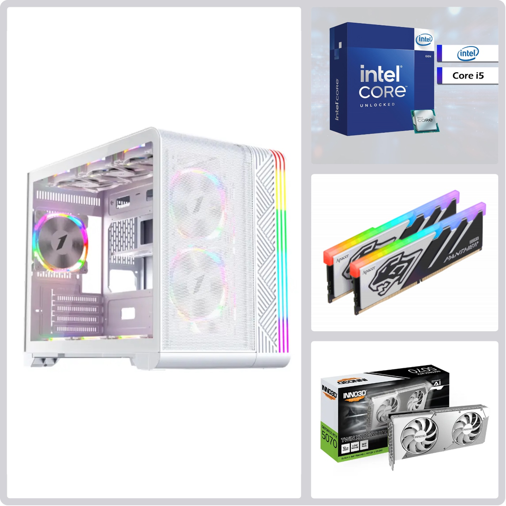 NEW GAMING SYSTEM - LGA 1700 B760 - INTEL CORE i5 14600KF - 16GB or 32GB DDR5 RAM - 1TB SSD - NVIDIA RTX 5070