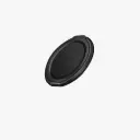 UNIQ GripFit Premium Magnetic Mount & Ring Stand Black