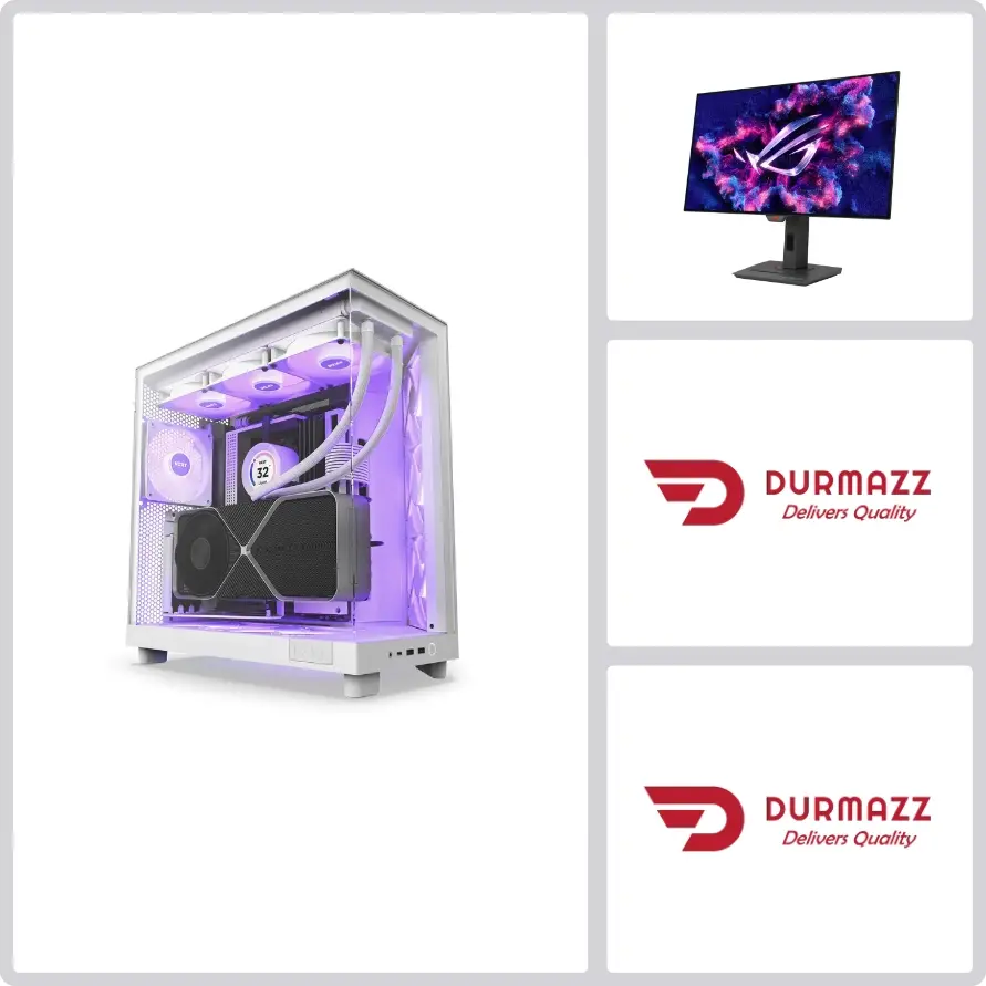 Platinum PL-980ABND AMD Ryzen 9-9900X Series, Asus ROG Astral GeForce RTX 5080 16GB Graphic Card, 32GB DDR5 RAM, 2TB NVMe SSD, ASUS ROG STRIX X870-A Motherboard | High-End Gaming Bundle (QHD 240Hz OLED Monitor Included)