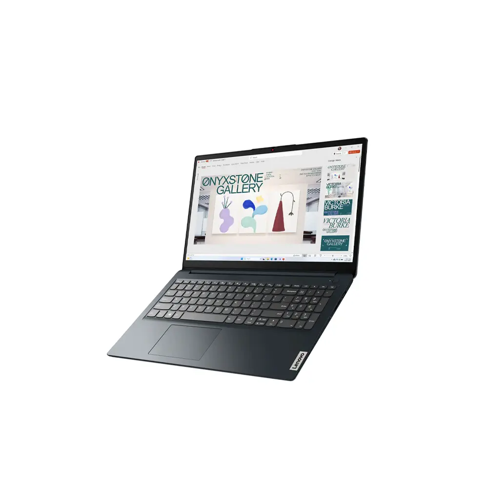 Lenovo ideaPad 1 AMD Ryzen 5-7520U 8GB RAM 256GB SSD 15.6" FHD (1920x1080) Copilot PC+ Win11 Abyss Blue - Standart Laptop (EN Keyboard)