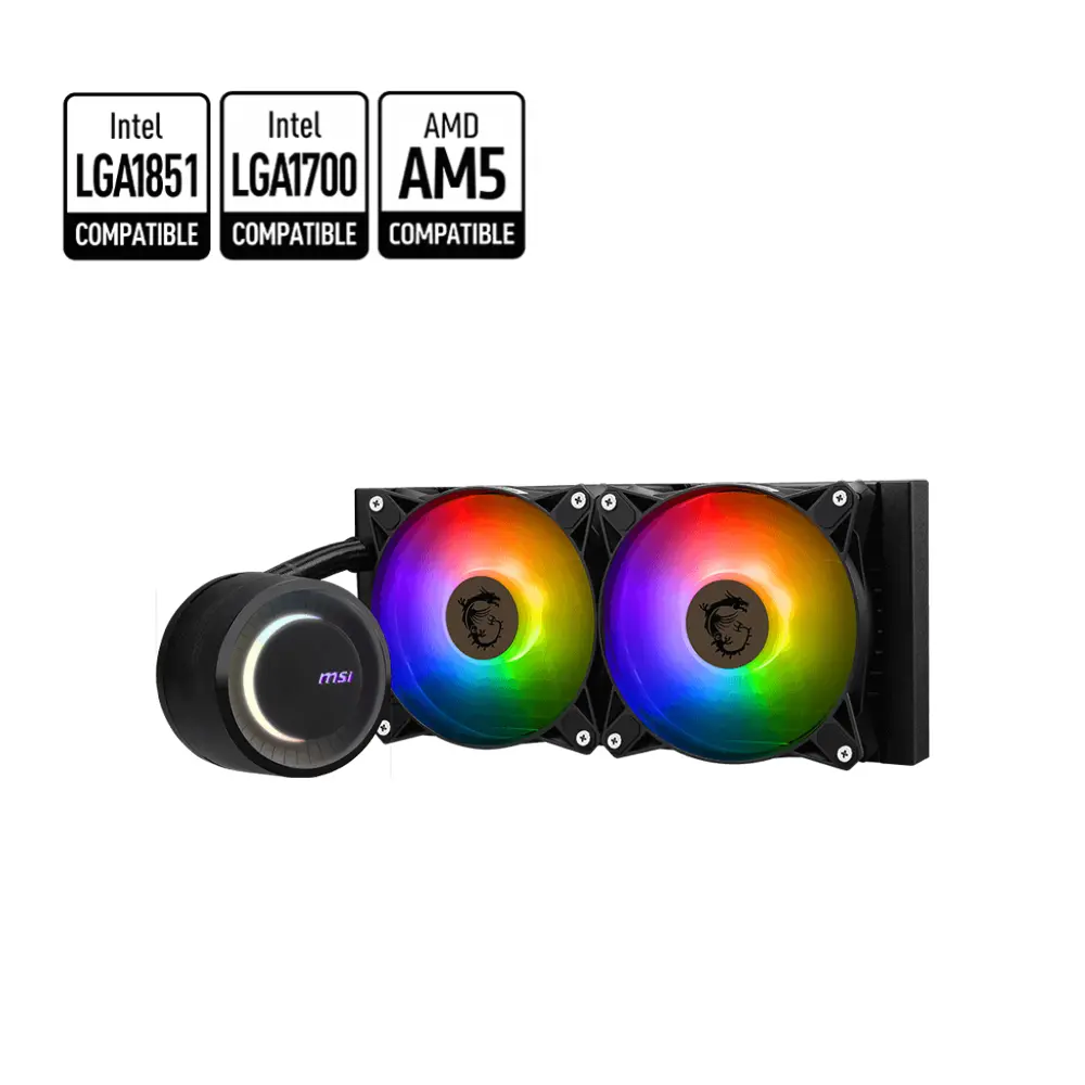 MSI MAG CORELIQUID E240 Black liquid Cooler
