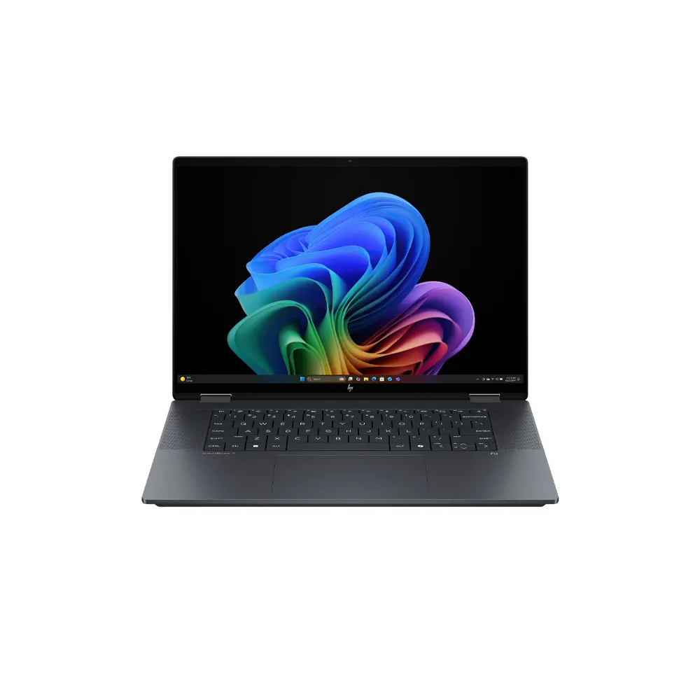 HP OmniBook X Flip 16-AS0023DX Ultra 7-256V 16" 2K (1920x1200) 16GB RAM 1TB SSD x360 2 in 1 TouchScreen Win11 Eclipse Gray - Premium Laptop (EN Keyboard)