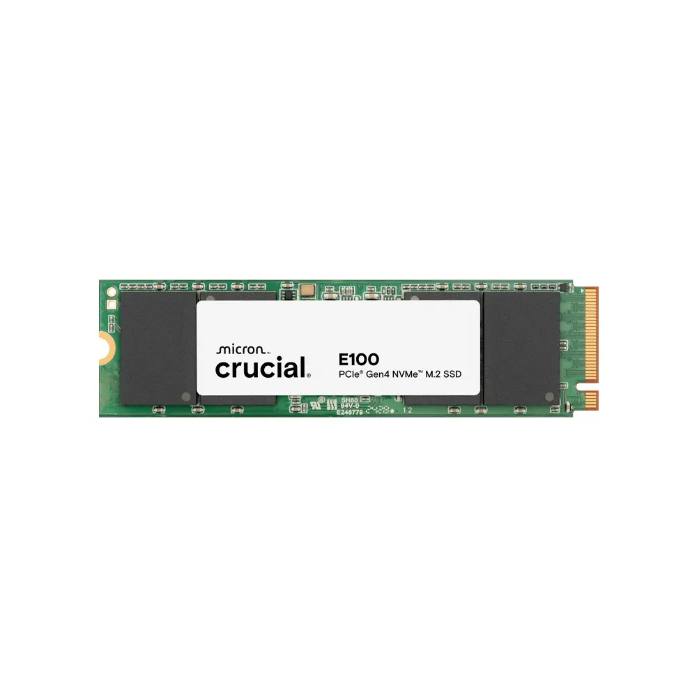 Crucial E100 1TB NVMe M.2 Gen4 SSD (5000MB/s Okuma - CT1000E100SSD8)