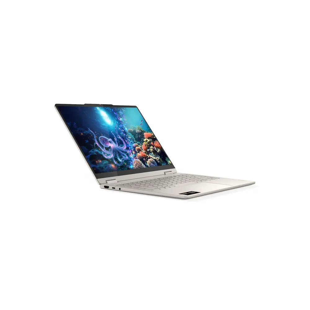 Lenovo Yoga 7 14AKP10 Ryzen AI 7-350 14" WUXGA (1920x1200) OLED 1TB SSD 16GB RAM TouchScreen 2 in 1 x360 Backlit Keyobard Lenovo Pen. Win11 Pro Seashell - Premium Laptop (EN Keyboard)