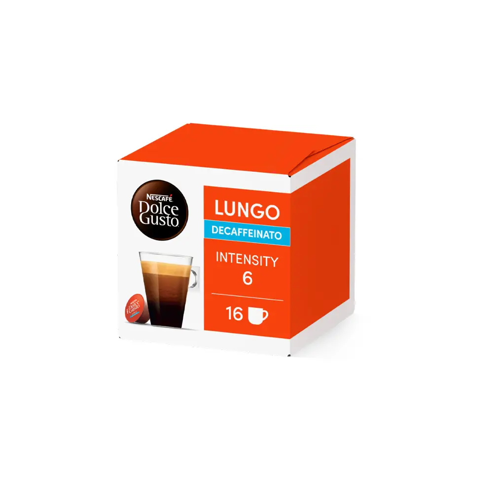 Nescafe Dolce Gusto Coffee Pods Lungo Decaf Capsules