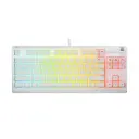 SteelSeries Apex 3 Tenkeyless (TKL) TR Wired RGB Backlit White Gaming Keyboard