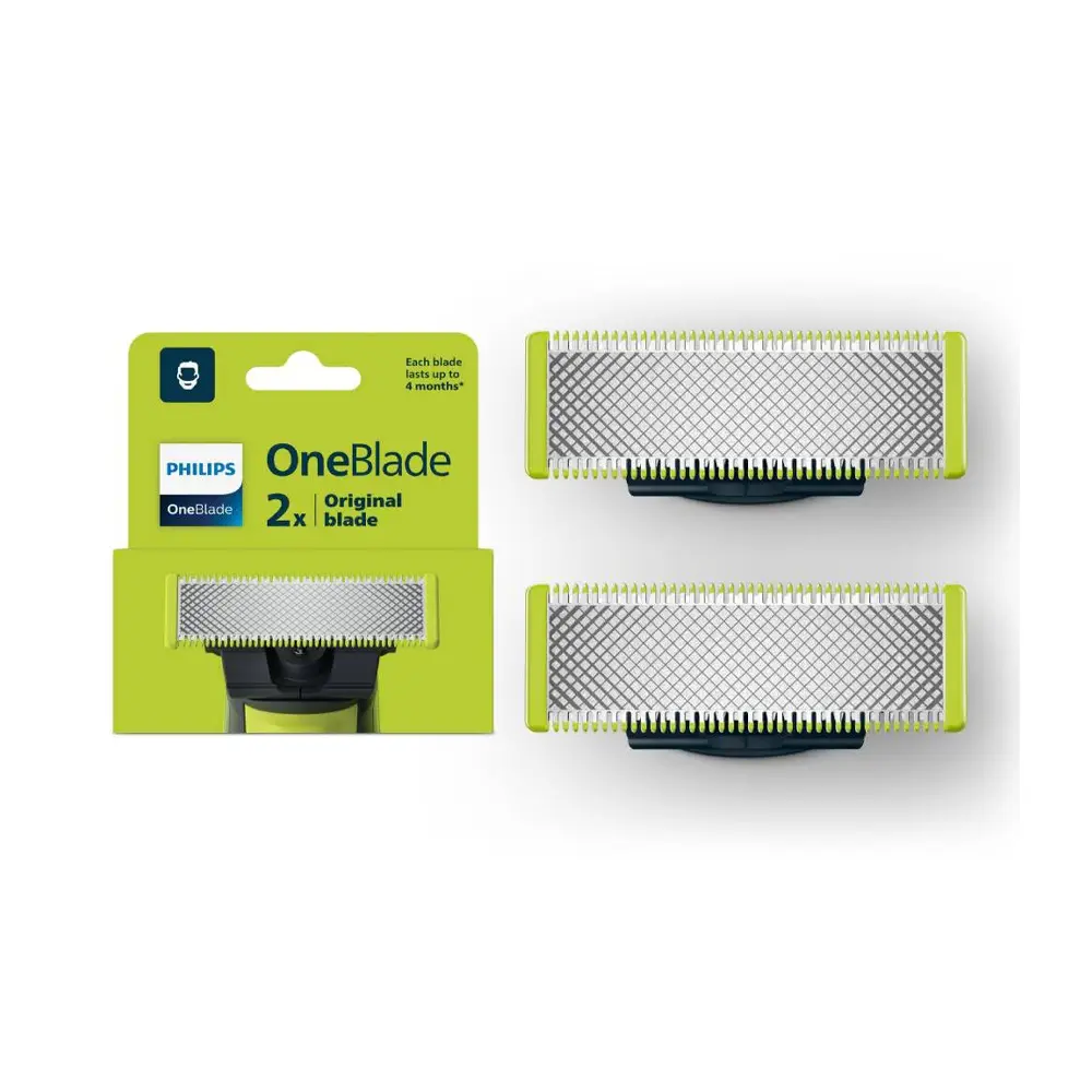 Philips OneBlade QP220/51 2x Hybrid Blade Lime Green 
