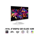MSI 26,5" MAG 272QPW QD-OLED X28 FreeSync WQHD(2560x1440) 280Hz, 0.03ms (GtG) VESA DisplayHDR True Black 400 - White Gaming Monitor