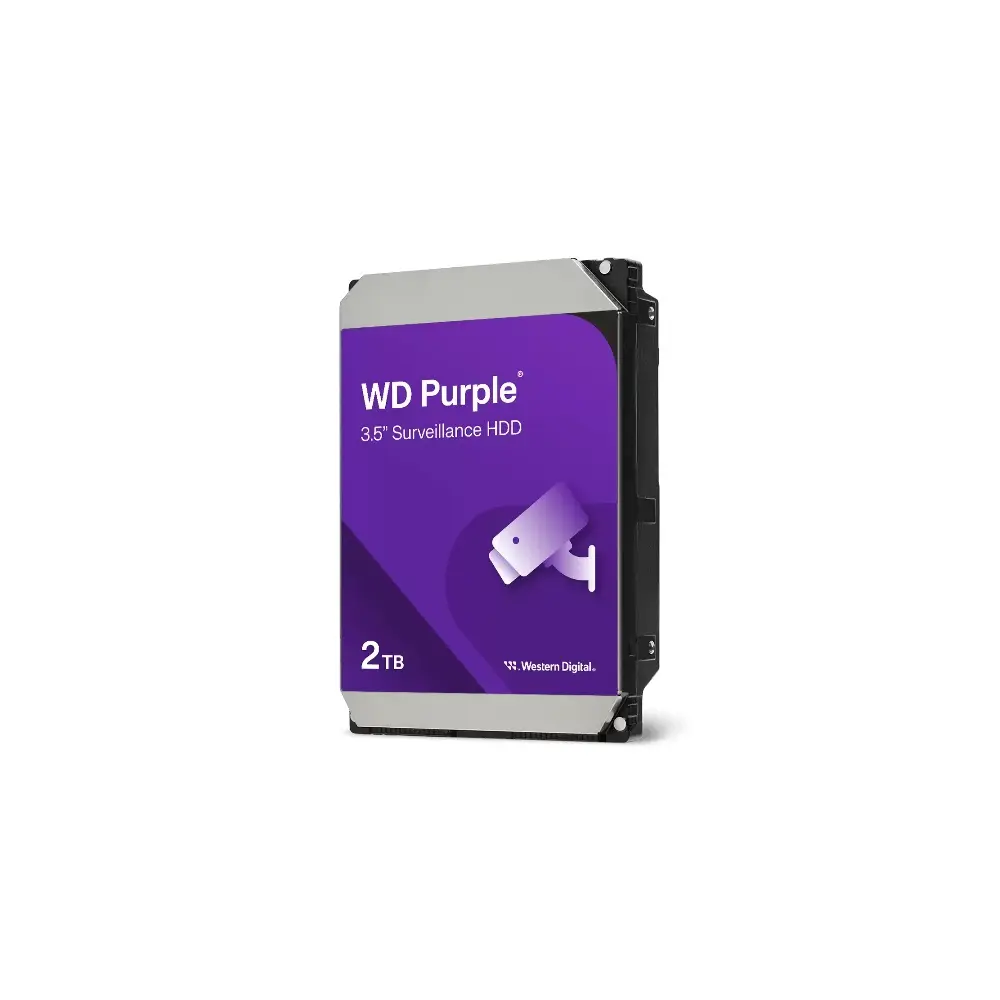 WD Purple 3,5" 2TB 64MB 5400RPM HDD