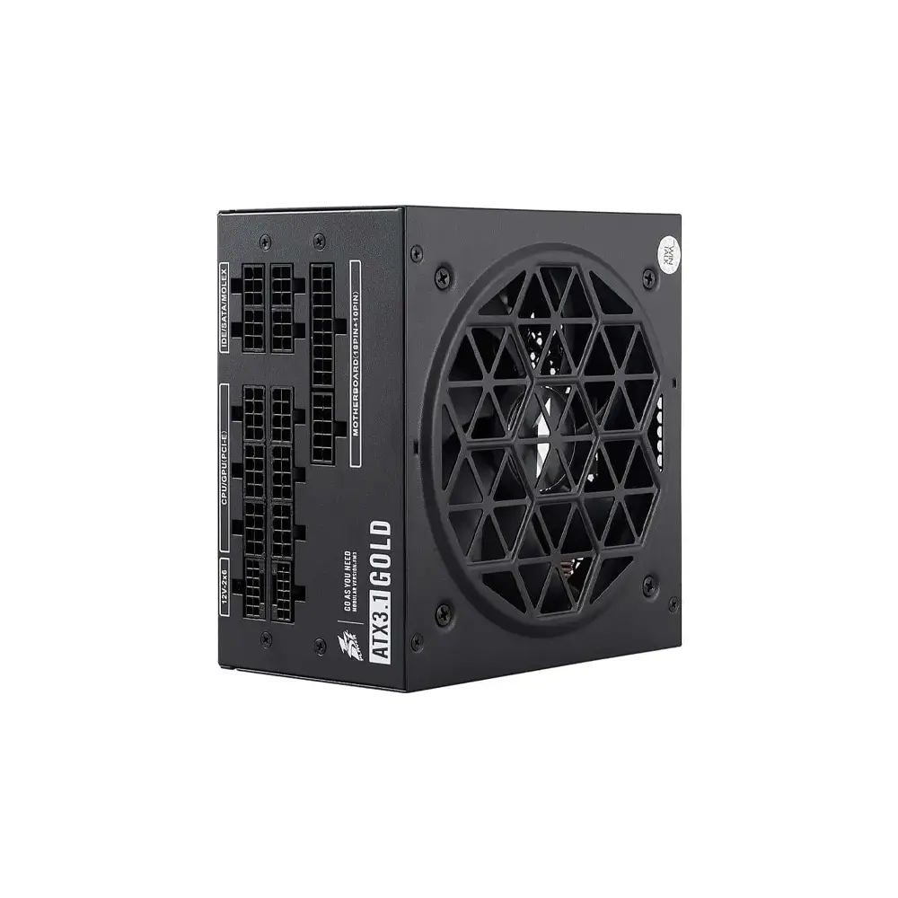 1stPlayer 750W NGDP Gold 80 Plus Black Power Supply (PSU) (UK)