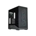 1stPlayer GM7 Middle Tower Black Gaming ATX Case (Support 9 Fans)