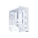 1stPlayer GM7 Middle Tower White Gaming ATX Case (4 Fan Inside, Support 9 Fans)