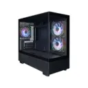 1stPlayer Mi5(MiKU) Middle Tower Black Gaming ATX Case (Support 9 Fans)