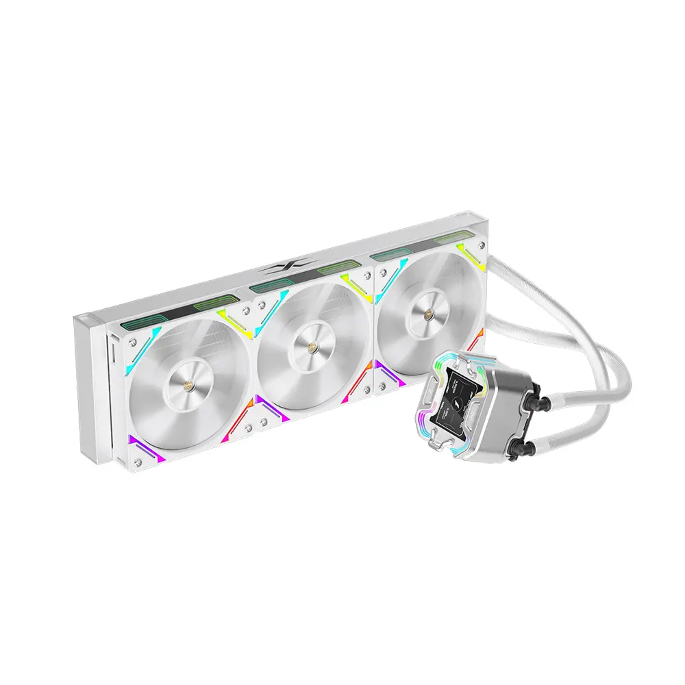 1stPlayer X-360 aRGB CPU liquid Cooler - White