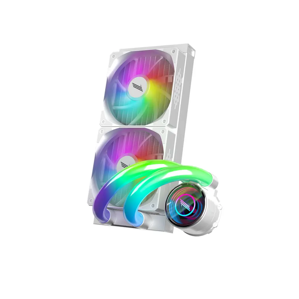 1stPlayer Infinite Space MTIS-240 aRGB Liquid Cooler - White