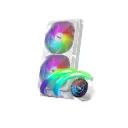 1stPlayer Infinite Space MTIS-240 aRGB Liquid Cooler - White