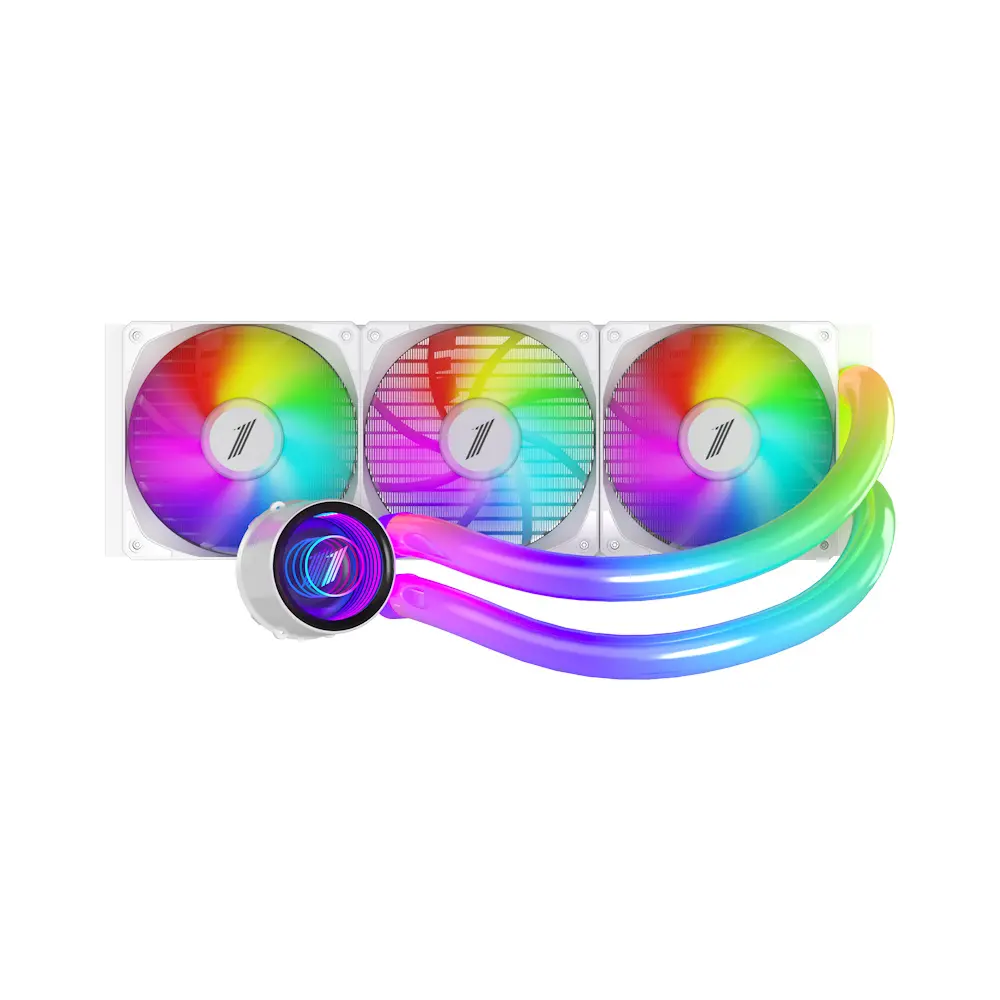 1stPlayer Infinite Space MTIS-360 aRGB Liquid Cooler - White