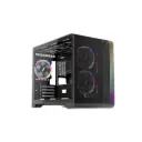 1stPlayer VT6 Micro Tower Black Gaming ATX Case (Support 11 Fans)