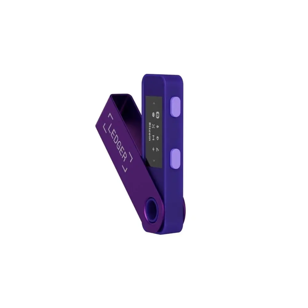 Ledger Nano X Crypto Hardware Wallet Amethyst Purple