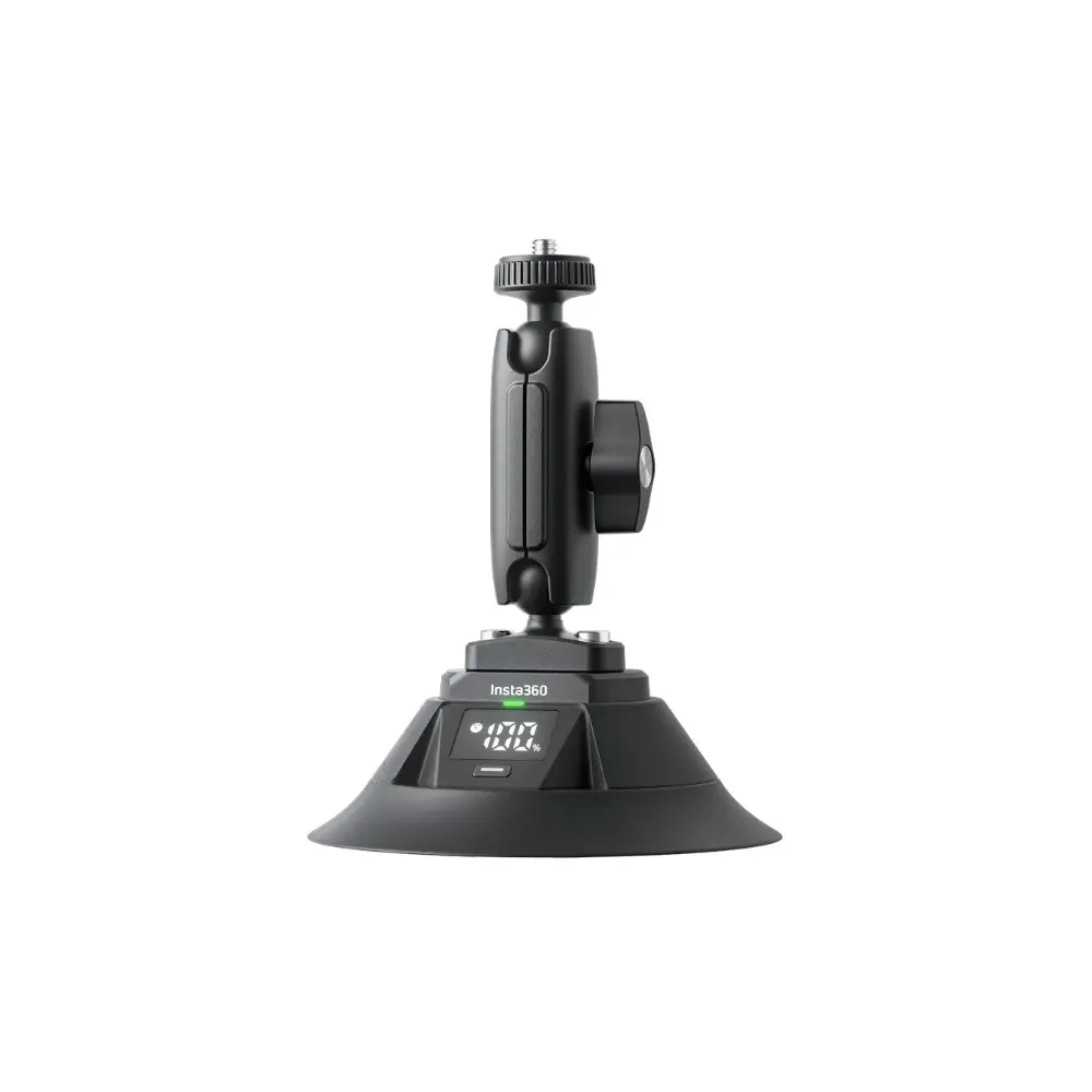 Insta360 Electric Suction Cup Mount - Black