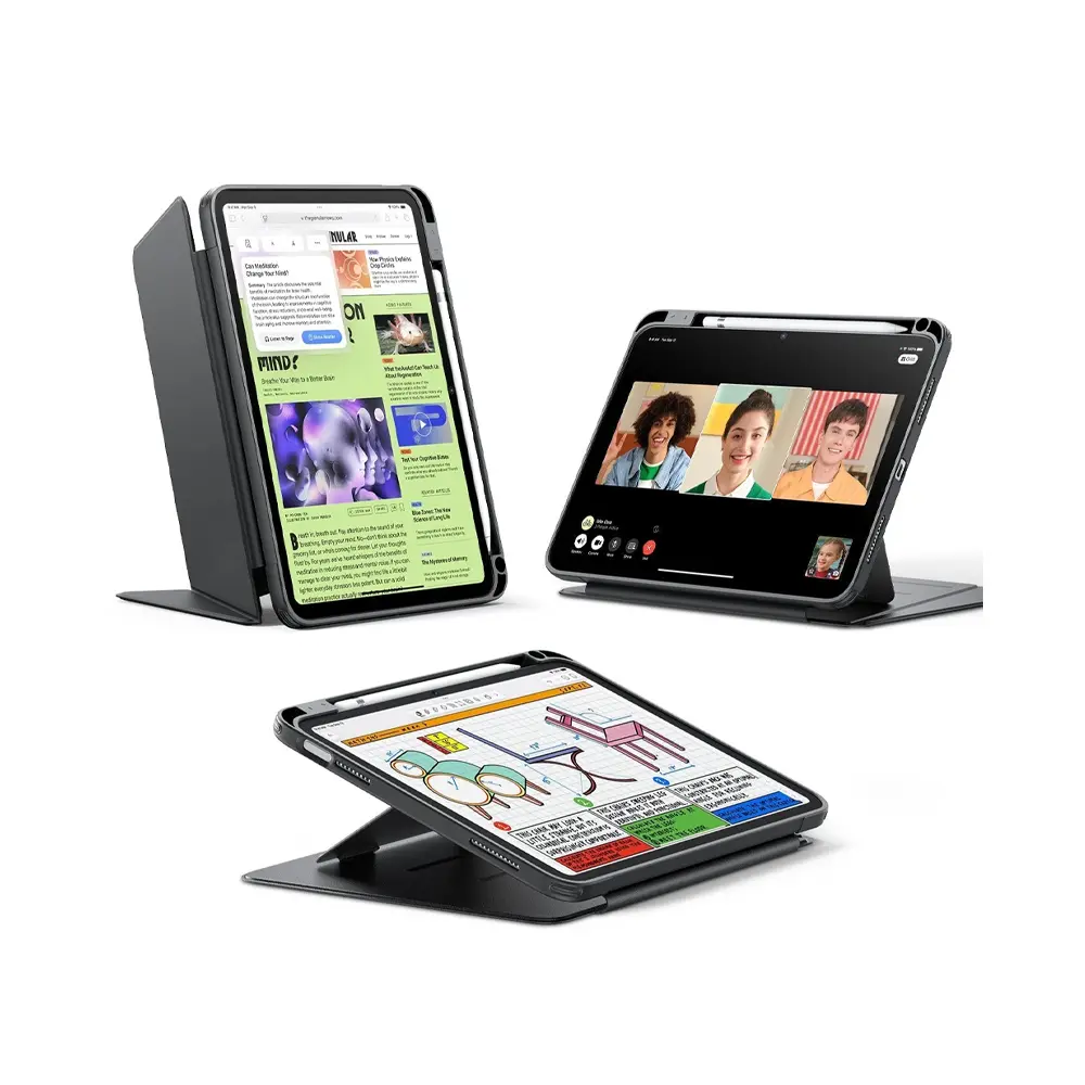 ESR iPad 11" (A16/A10) Flip Series Magnetic Case with Pencil Holder