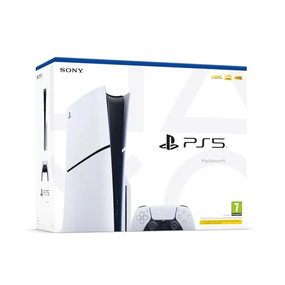 Sony Playstation 5 Console Slim Disc Version 1TB (Fairly Used)