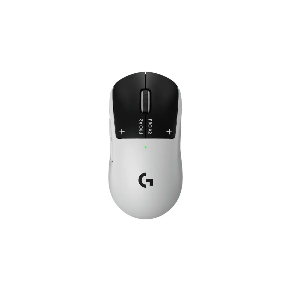 Logitech G Pro X2 SuperStrike 44,000 DPI LightSpeed Wireless Optical White Gaming Mouse