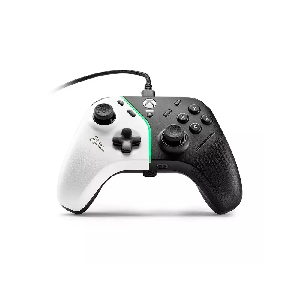 Thrustmaster Heart Hall Controller (for Xbox Series, PC) - White/Black Wired Gamepad