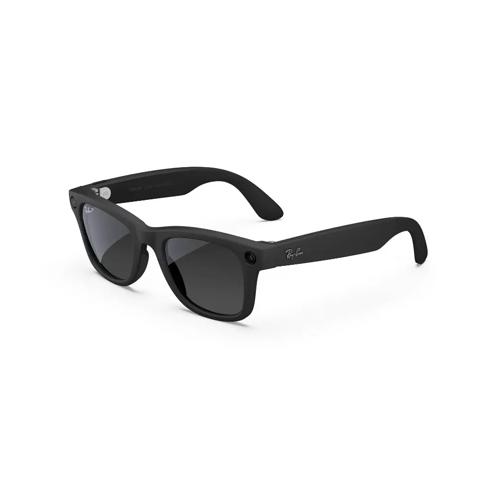 Ray-Ban Gen 2 Wayfarer S50 Matte Black/Gradient Graphite Polarized - Smart Glasses (C601ST350-RW4012)