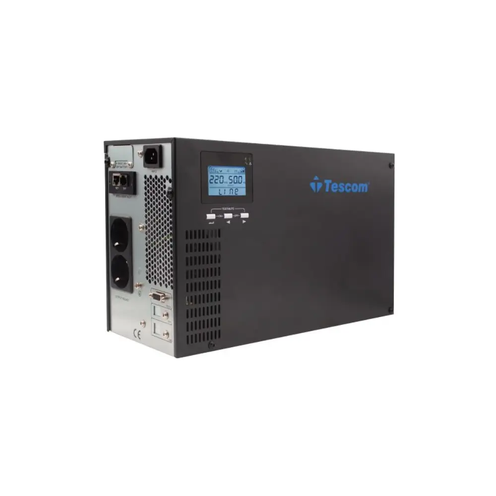 Tescom CL101 1kVA 1F/1F (3x9AH) 5-12min Online + SNMP Modul