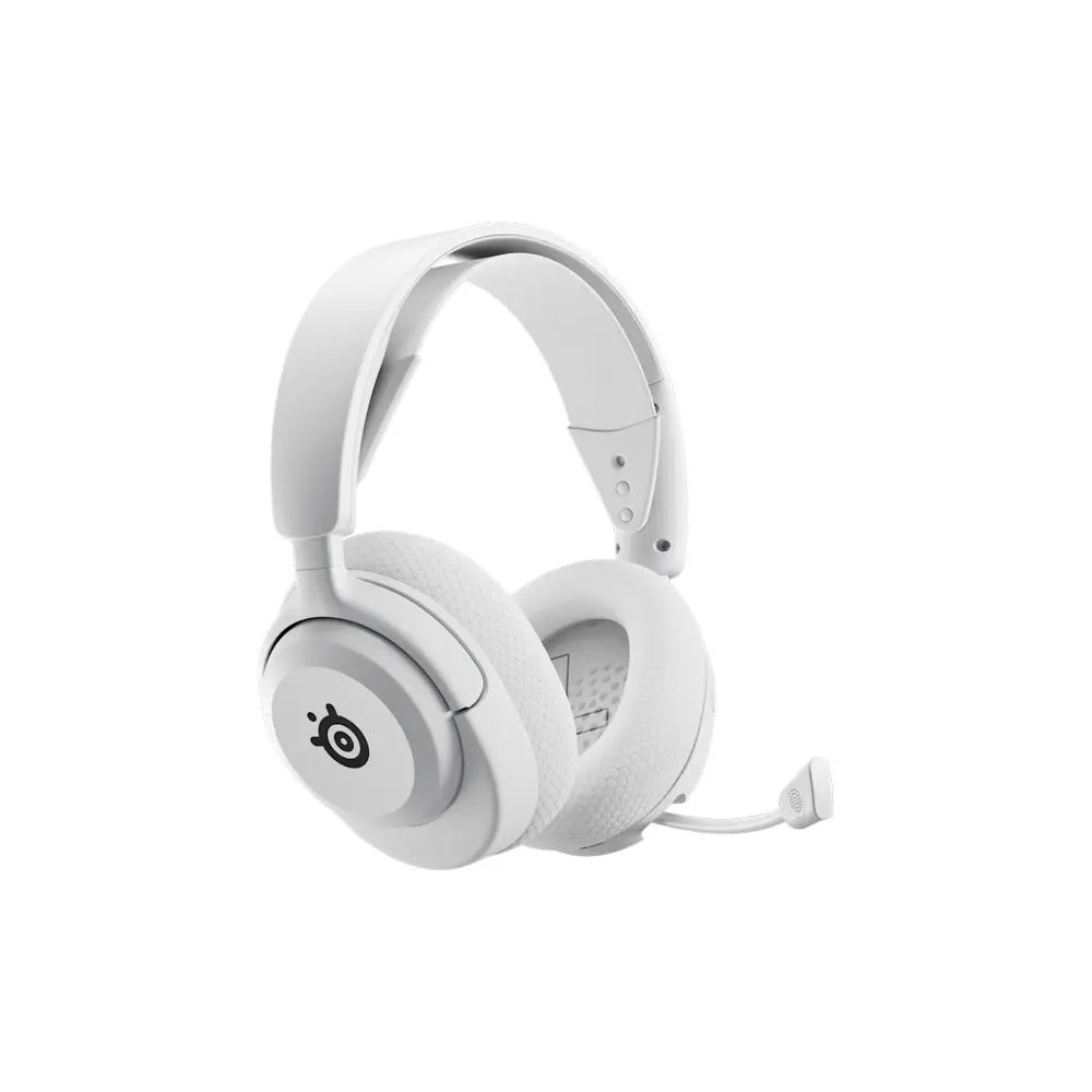 SteelSeries Arctis Nova 5P Multi-Platform Dual-Mode(Bluetooth & Wireless) White Gaming Headset (PS, PC)