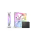 NZXT F140RGB Duo Twin Pack RGB Case Fan White 
