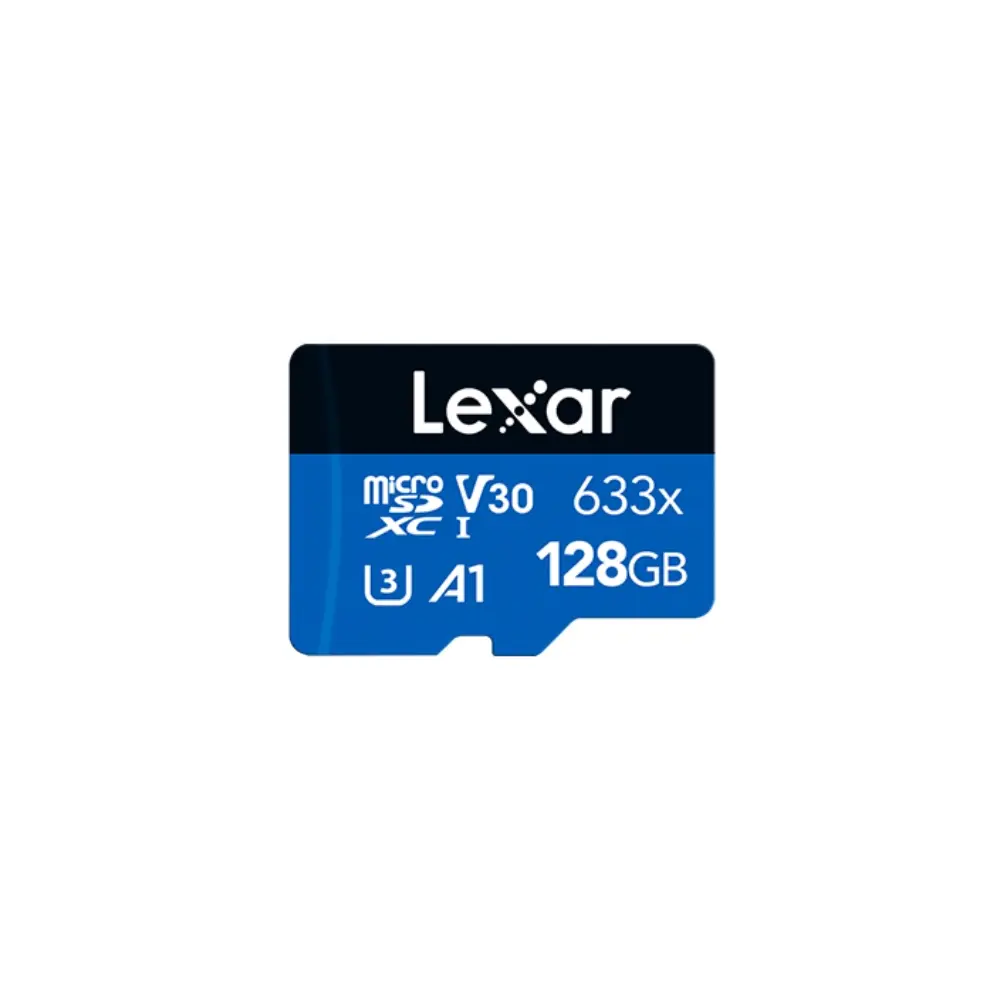 Lexar 128GB MicroSDXC UHS-I 633x Memory Card