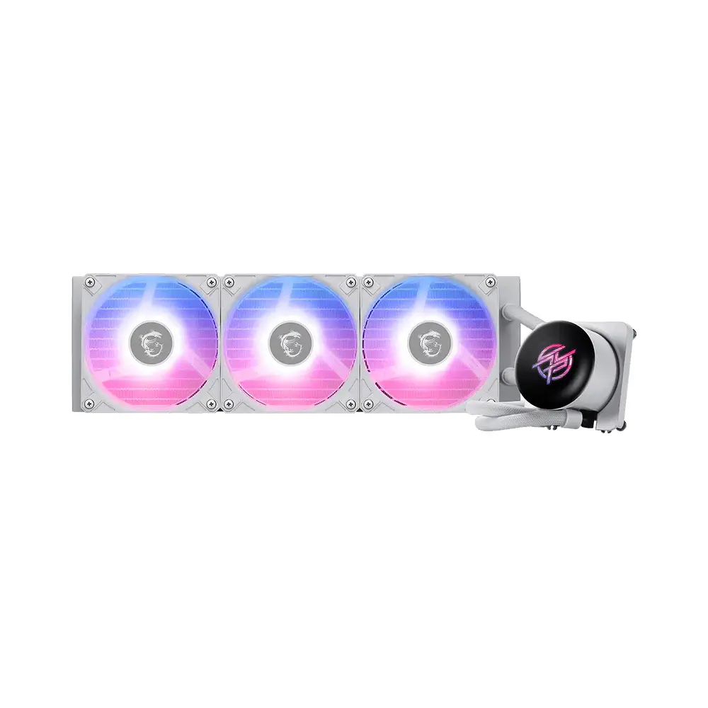 MSI MPG CoreLiquid P13 360mm ARGB LCD White Liquid Cooler