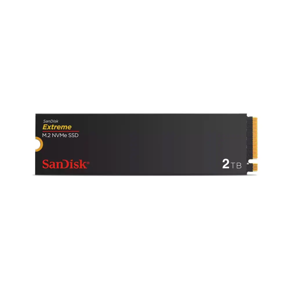 SanDisk Extreme 2TB M.2 2280 NVMe PCIe Gen 4.0 Internal SSD (Read: 5,150 MB/s, Write: 4,850 MB/s