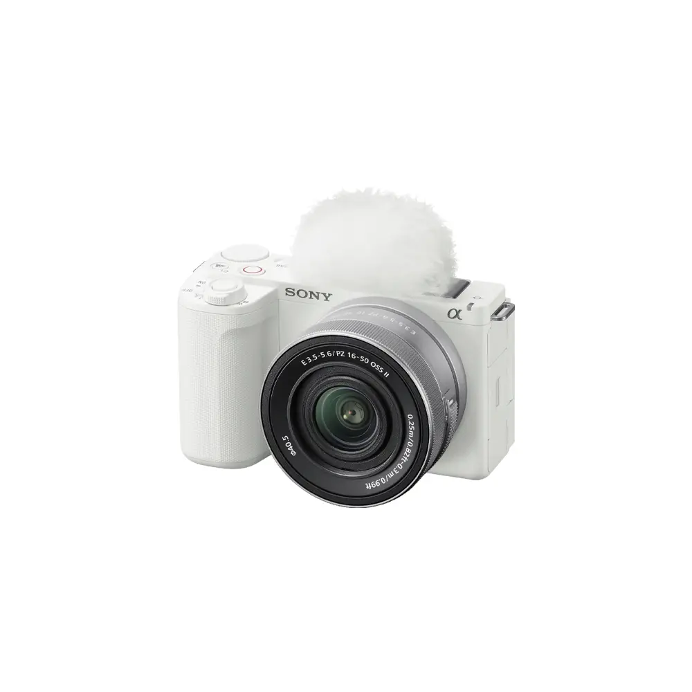 Sony ZV-E10 II White Mirrorless Camera with 16-50mm II Lens (ZVE10M2K)