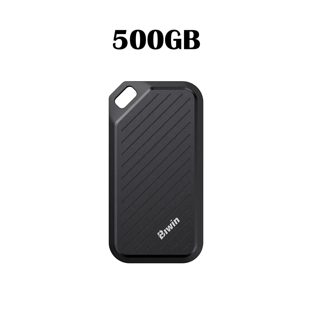Biwin 500GB 560MB/s - 430MB/s Write USB 3.2 Gen1 PD450 Black Portable SSD
