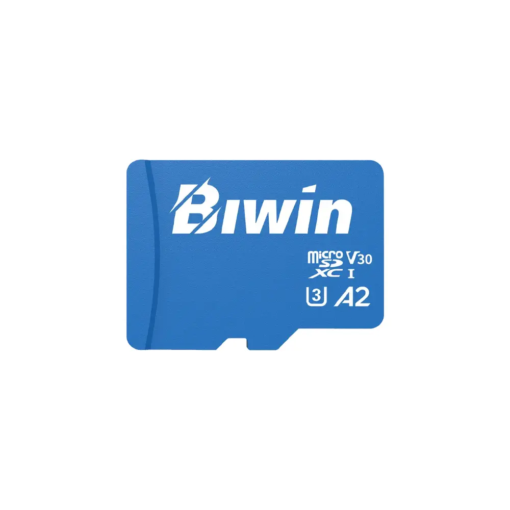 Biwin 256GB 210MB/s Read, 170 MB/s Write MS210 4K UHD microSD Card