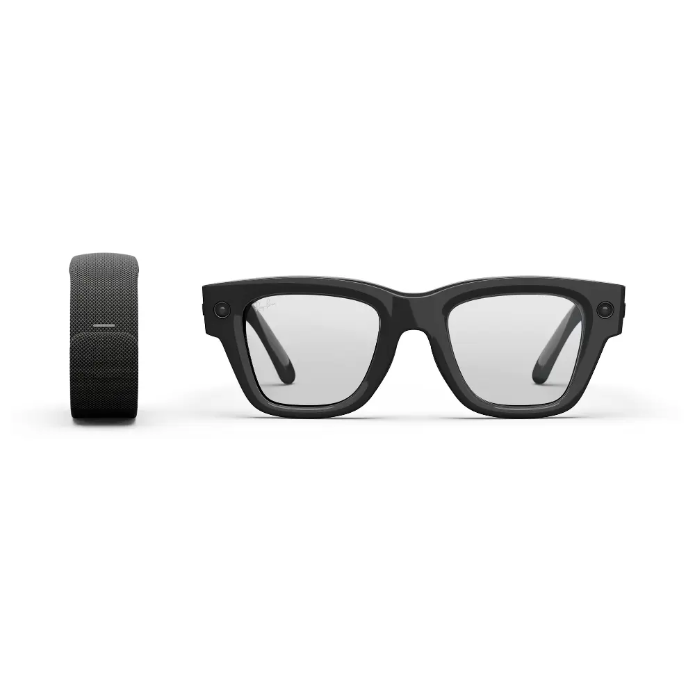Ray-Ban Display Standart F, Clear to Grey Transitions - Black Smart Glasses