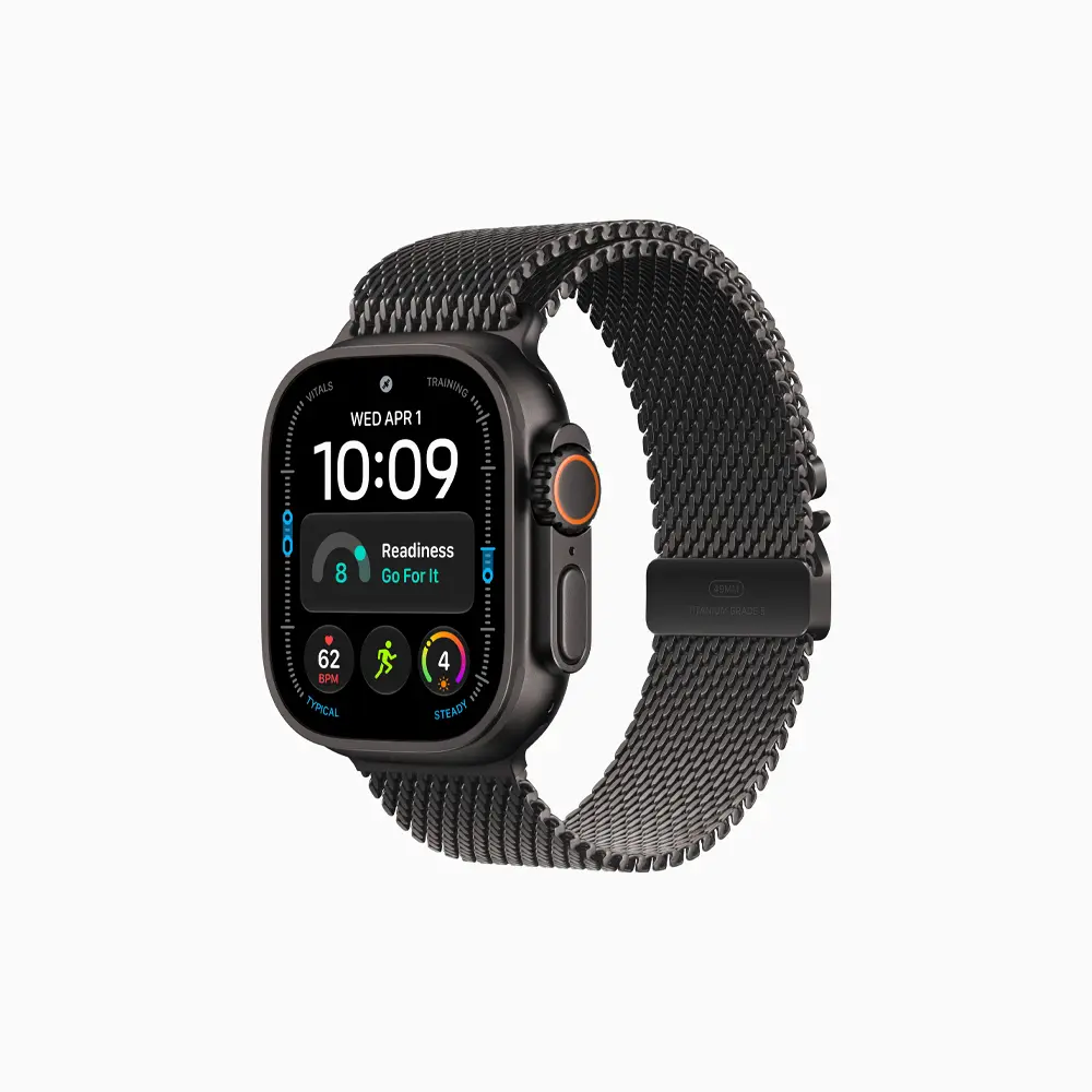 Apple Watch Ultra 4 Black 49mm Black Titanium Milanese Loop (GPS+Cellular)
