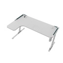 AOR L1-7 RGB White Gaming Desk - Without Installation (1400*1000*730mm)