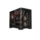 1stPlayer UV6 - Support up to 9 fans Black ATX Case