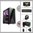 Platinum PLT-BUN3 Ryzen 5-7500F, Nvidia GeForce RTX 5060 GPU, 32GB DDR5 RAM, 1TB NVMe SSD, B650 Motherboard + Asus TUF 27" FHD 180Hz Monitor & Full Gaming Peripherals | High-Performance Gaming Bundle